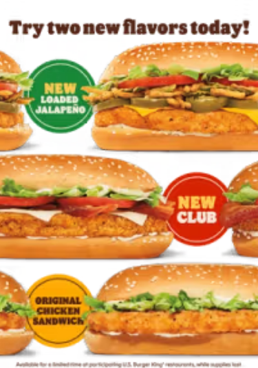 At participating U.S. Burger King® restaurants, while supplies last.